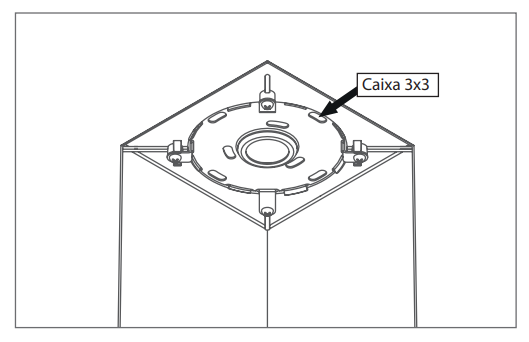 Posso Instalar O Square Out Em Uma Caixa Octogonal 3x3 Stella 8512